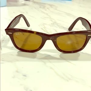 Tortoise polarized Rayban Wayfair
